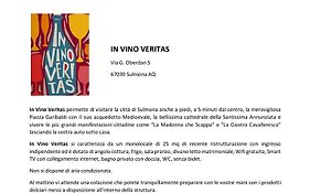 B&b In Vino Veritas